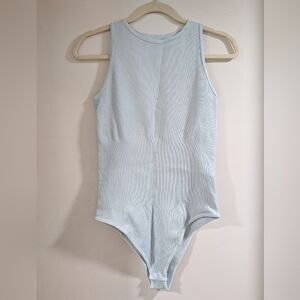 OQQ Bodysuit In Baby Blue